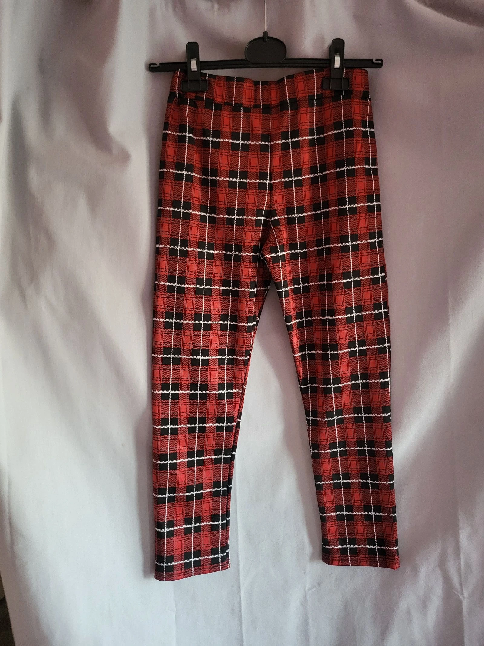 Pantalon à carreaux rouge – photo 6